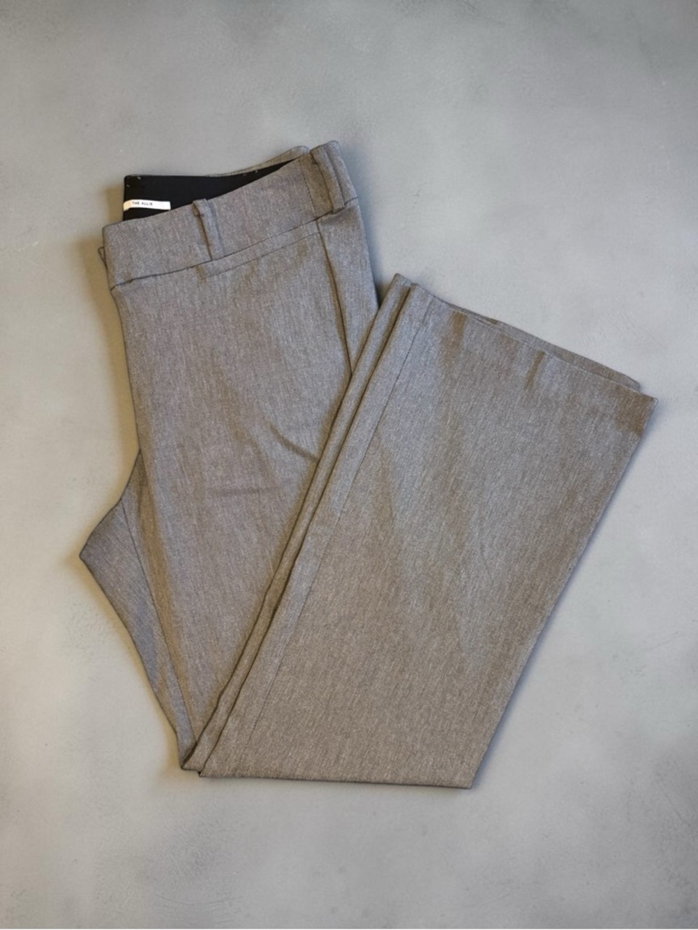 Lane Bryant The Allie Wide Leg Dress Pants Gray Heather Size 14R